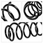 Frankberg 2x Ressorts de suspension Essieu Arrière Compatibles avec Cabrio 2000-2004 City-Coupé 1999-2004 Fortwo Cabrio 2004-200
