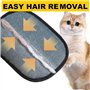 Lot de 2 Gant Poils Animaux Double Face, Gant de Toilettage Chien Chat Réutilisable, Gant pour Enlever Les Poils de Chat, Gants 