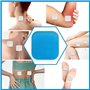 JUGUTA Lot De 15 Électrodes De Rechange En Gel - 45 X 45 Mm - Pour Appareil D'Entraînement Abdominal - Utilisable Sur Les Coussi