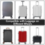 JUGUTA Lot De 8 Housses De Protection De Roue En Silicone Pour Bagages - Antidérapantes Et Imperméables - Pour Chaises De Bureau
