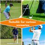 JUGUTA Compteur De Score De Golf,Mini Golf Score Shot Compteur,Compteur De Coup De Golf Compteur De Score Pour 2 Personnes/Score