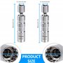 Tunejoy Clé à Bougie Allumage Douille de Bougie d'allumage Pivotante 14mm/16mm avec Magnétiques pour Retirer Les Bougies D'allum