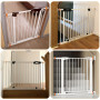 Tunejoy Tiges Filetées pour Barrière de Sécurité pour Bébé Protecteur Mural pour Grilles D'escalier pour Portail monté sous Pres
