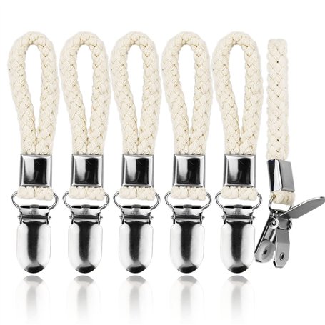 6 Pièces Pince à Serviette