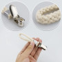 6 Pièces Pince à Serviette, Accroche Torchon, Crochet Torchon Porte Serviette Salle de Bain, Clips Porte-Torchon Placards Servie