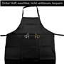 JRSHIRLEYLTD 1 tablier de coiffeur, tablier de coiffeur, tablier de coupe de cheveux avec peigne, teinture pour cheveux de salon