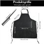 JRSHIRLEYLTD 1 tablier de coiffeur, tablier de coiffeur, tablier de coupe de cheveux avec peigne, teinture pour cheveux de salon