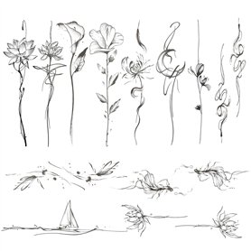 Tatouages éphémères pour femmes