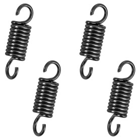 GUNGY Ressort de Traction 40mm Ressorts de Tension avec Crochets à 90 Degrés Ressorts en Fil de piano Diamètre du Fil 2