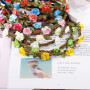 Fleur Bandeau Multicolore Dame Fille Couronne de Fleurs de Bandeaux de Guirlandes Florales pour Fête de Mariage Festival 12 Pièc