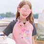 Lunettes de Soleil Fille 3 Pièces Fleur Forme Fleur Lunettes Rondes Mignonnes Lunettes De Soleil FêTe pour Extérieur Plage Acces