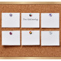 Punaises Creative 100 Pièces Drapeau National Push Pins pour Tableau d'Affichage, Carte, Bureau