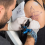 Papier de Transfert de Tatouage 25 Feuilles Papier Carbone Thermique 4 Couches Traçage A4 Temporaire Calque Graphite pour Machin