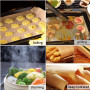 Papier Sulfurisé 100 Pièces Baking Paper Parchemin Antiadhésif pour la Cuisine 30 * 40CM