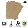 Papier Sulfurisé 100 Pièces Baking Paper Parchemin Antiadhésif pour la Cuisine 30 * 40CM
