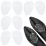 Yesaler Coussinets d'Avant-pied Demi Semelles 4 Paires Coussinet Semelles Antidérapantes Avant Pied Les Femmes Transparent pour