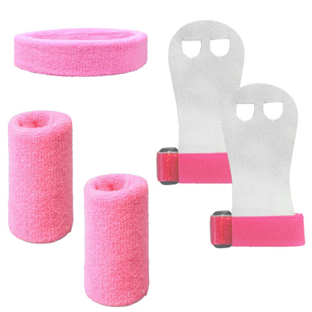 2 Sangles de Poignet de Gymnastique avec 2 Sangles de protège-Poignet