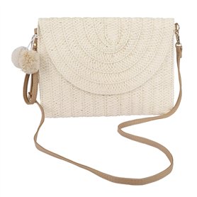 Pochette d'embrayage en Paille