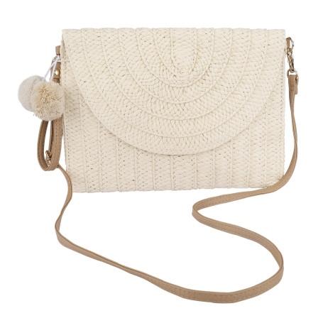 Pochette d'embrayage en Paille