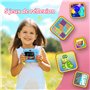 CONMRO Appareil Photo Enfant - 1080P Selfie Appareil Photo Instantané Écran 2,4 Pouces, avec Papier d'impression + Carte 32 GB, 
