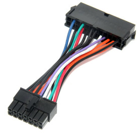 F36S Câble d'alimentation adaptateur 24 broches vers 14 broches pour bloc d'alimentation Lenovo Medion ATX / 24 broches femelle