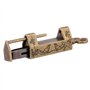Cadenas Vintage Chinois Mini Antique Style rétro Magpie Fleurs Serrure à combinaison pour les bagages tiroir de meubles avec clé