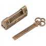 Cadenas Vintage Chinois Mini Antique Style rétro Magpie Fleurs Serrure à combinaison pour les bagages tiroir de meubles avec clé