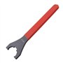 Er32 Clef a Molette de Precision en Caoutchouc Rouge, Clé à Serrage Mandrin de Serrage Pour Tour de Fraisage Machine à Graver ac