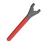 Er32 Clef a Molette de Precision en Caoutchouc Rouge, Clé à Serrage Mandrin de Serrage Pour Tour de Fraisage Machine à Graver ac