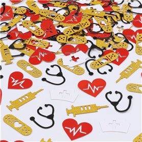 Sursurprise Lot de 200 confettis pour infirmière