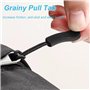 Fermeture Eclair Cordon, 25 Pcs Tirette Cordons, Etiquette D'extension de Fermeture Eclair, Tirette Fermeture Eclair Remplacemen