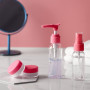 Flacon de voyage,Flacon voyage,Lot de 10 bouteilles de voyage en PET avec trousse à cosmétiques et bouteilles vides pour transpo