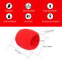 10 PCS Mousse Micro Anti Bruit