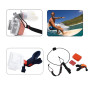 Roexboz Kit de support de bouche pour caméra de sport se connecte à l'artefact de la bouée de surf - Convient pour 9/8/7/6/5/4/3