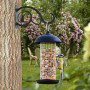 1 Pièces Supports de Panier Suspendu en Fer Forgé en Métal, Suspension Mural Crochet Plante, Support Panier de Jardin, pour Pot 