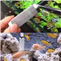 2 Pièces Garde de Filtre, Couvercle de Filtre d'Aquarium, Filtre à Mailles pour Aquarium, Protège-Filtre à Mailles, Gardes de Fi