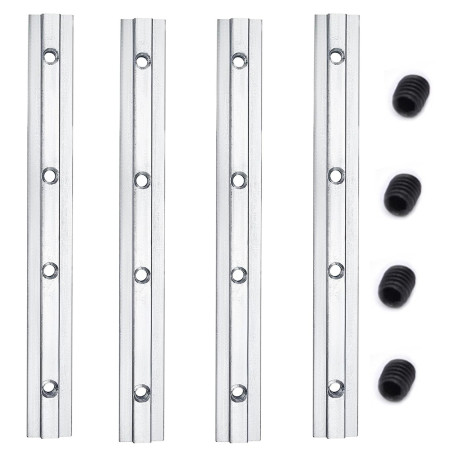 4 pièces Vis connecteur profilé