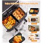 Ankway Accessoires Pour Airfryer Ninja 10 PCS, AF500EU Ninja Foodi FlexDrawer Accessoires 10,4L, Air Fryer Pour Foodi Dual Frite