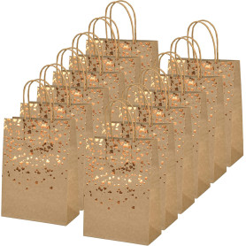12Pcs Sac de Kraft