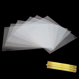 ZEONHEI Lot de 300 Sachets Transparents Bonbons