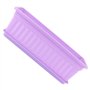 ZOENHOU Lot de 6 jardinières rectangulaires en plastique de 43 cm avec plateaux et 30 étiquettes vertes pour rebord de fenêtre, 
