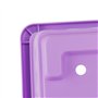 ZOENHOU Lot de 6 jardinières rectangulaires en plastique de 43 cm avec plateaux et 30 étiquettes vertes pour rebord de fenêtre, 