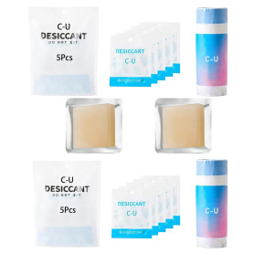 C-U Kit pour Animal de Compagnie pour PETKIT - Déshydratant Fresh Mini Pro (10 x 30 g) + destructeur d'odeurs pour litière auton