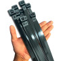 Collier de Serrage Plastique 300mm Noir