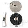 CAMVATE 1/4" Femelle vers 3/8" mâle Adaptateur à vis pour trépied Monopod QR Plate (2 pièces)