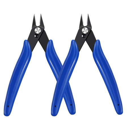 Tunejoy Petite Pince Coupante de Côté Pinces Coupantes Diagonale Mini Pinces Coupante Precision pour 0.5mm Fil Fin et Électroniq