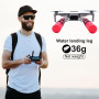 Train D'atterrissage à Eau Compatible avec DJI Mini 2 Drone Water Landing Gear pour Mavic Mini Drones Noire