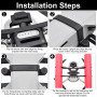 Train D'atterrissage à Eau Compatible avec DJI Mini 2 Drone Water Landing Gear pour Mavic Mini Drones Noire