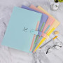 Accordéon Classeur Pochettes Porte-documents avec 5 Compartiments en Format A4 Haute Capacité Document Porte D