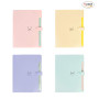 Trieur Valisette, Accordéon Classeur Pochettes Porte-documents avec 5 Compartiments en Format A4 Haute Capacité Document Porte D